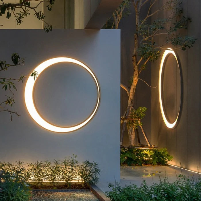 Lunar Eclipse modern LED moon wall light for contemporary interiors