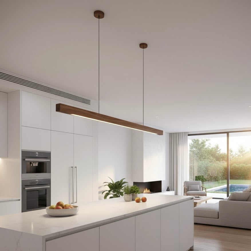 Sylva Linea modern linear LED pendant light