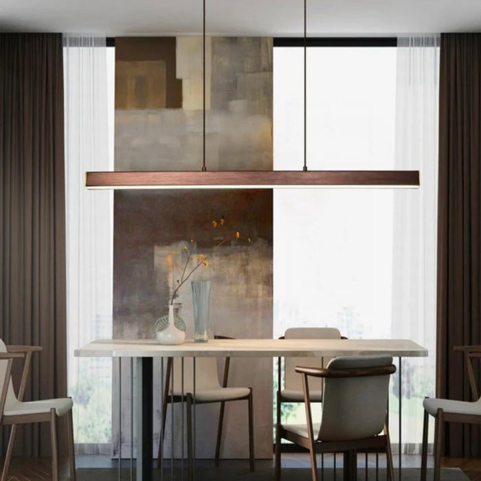 Nordic Horizon Scandinavian linear LED pendant light