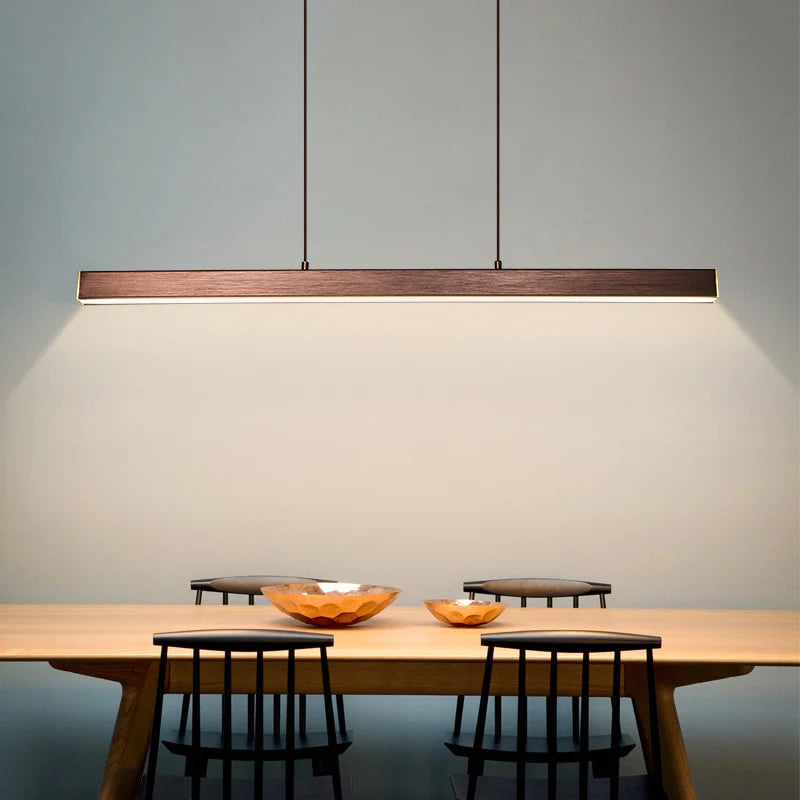 Nordic Horizon Scandinavian linear LED pendant light