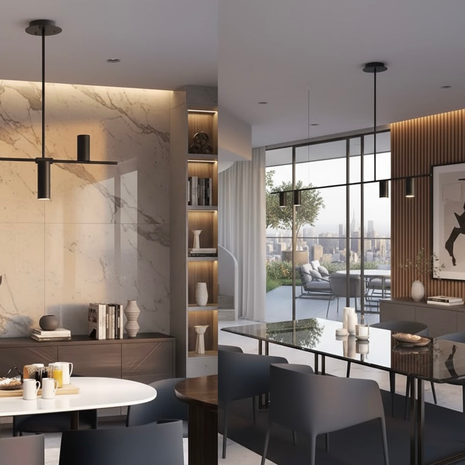Architect’s Vector architectural linear LED pendant light