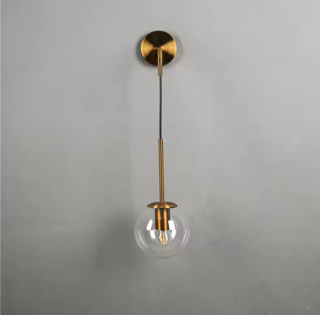 Reverse Sceptre modern LED bedside wall lamp for bedroom lighting