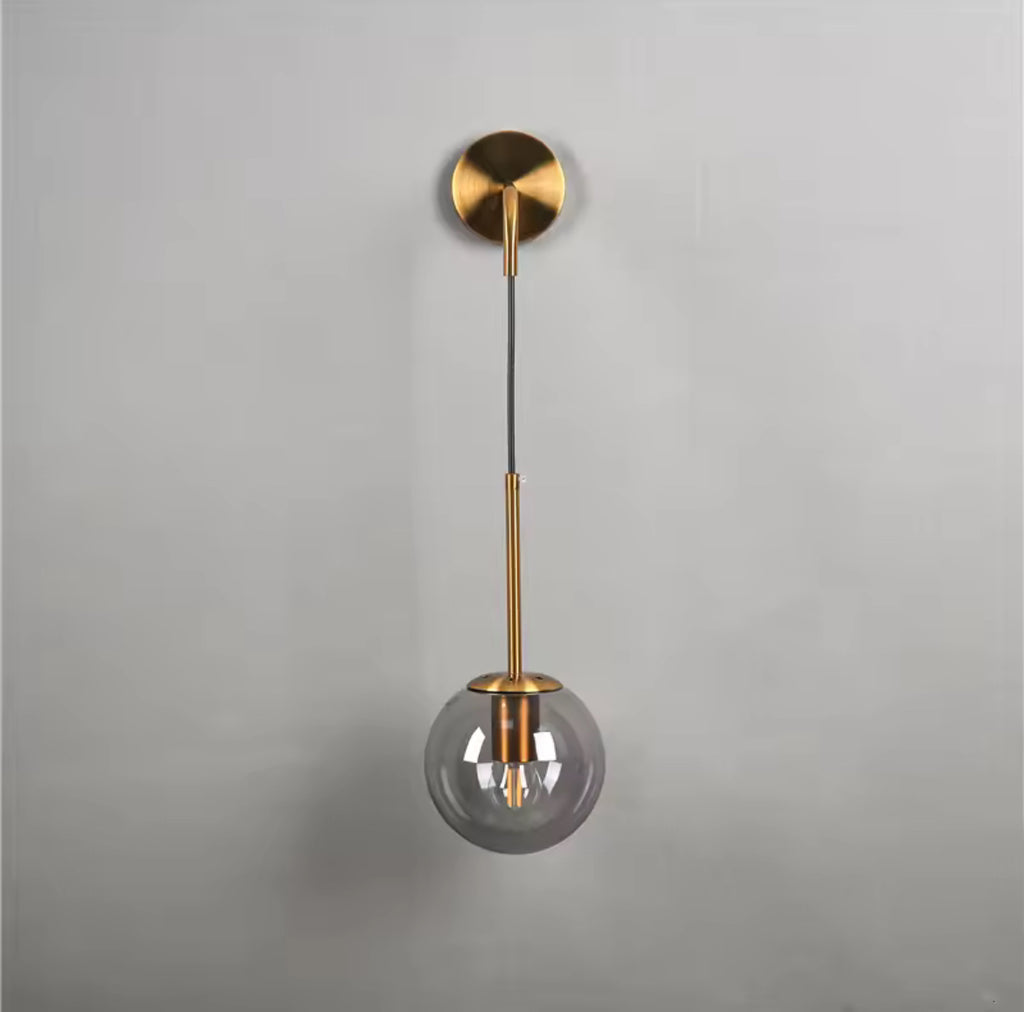 Reverse Sceptre modern LED bedside wall lamp for bedroom lighting
