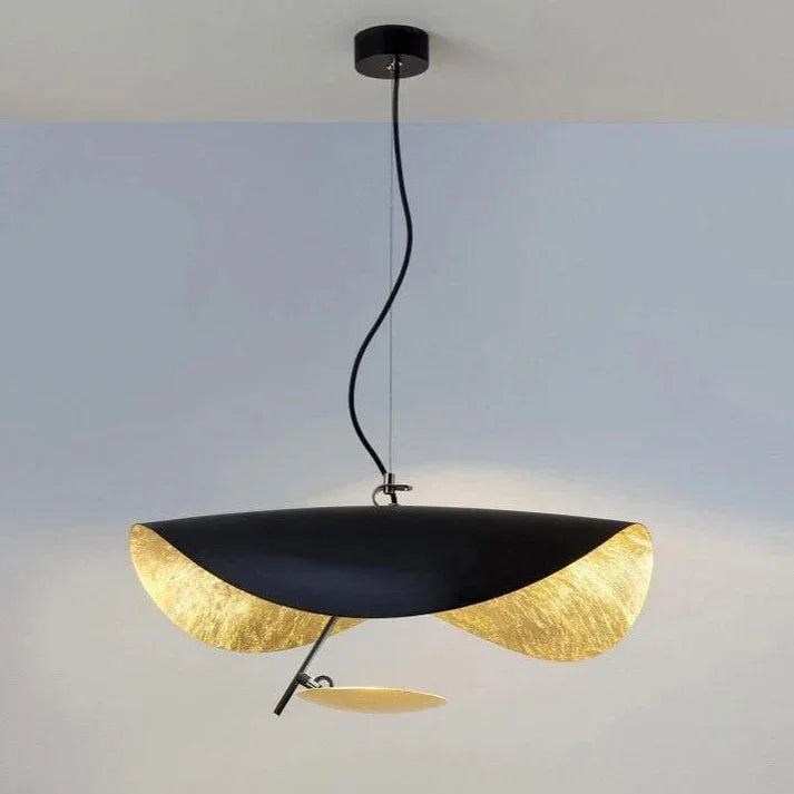 Aero Ellipse modern elliptical LED pendant chandelier