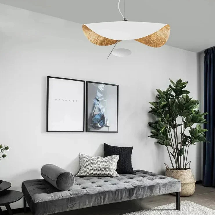 Aero Ellipse modern elliptical LED pendant chandelier