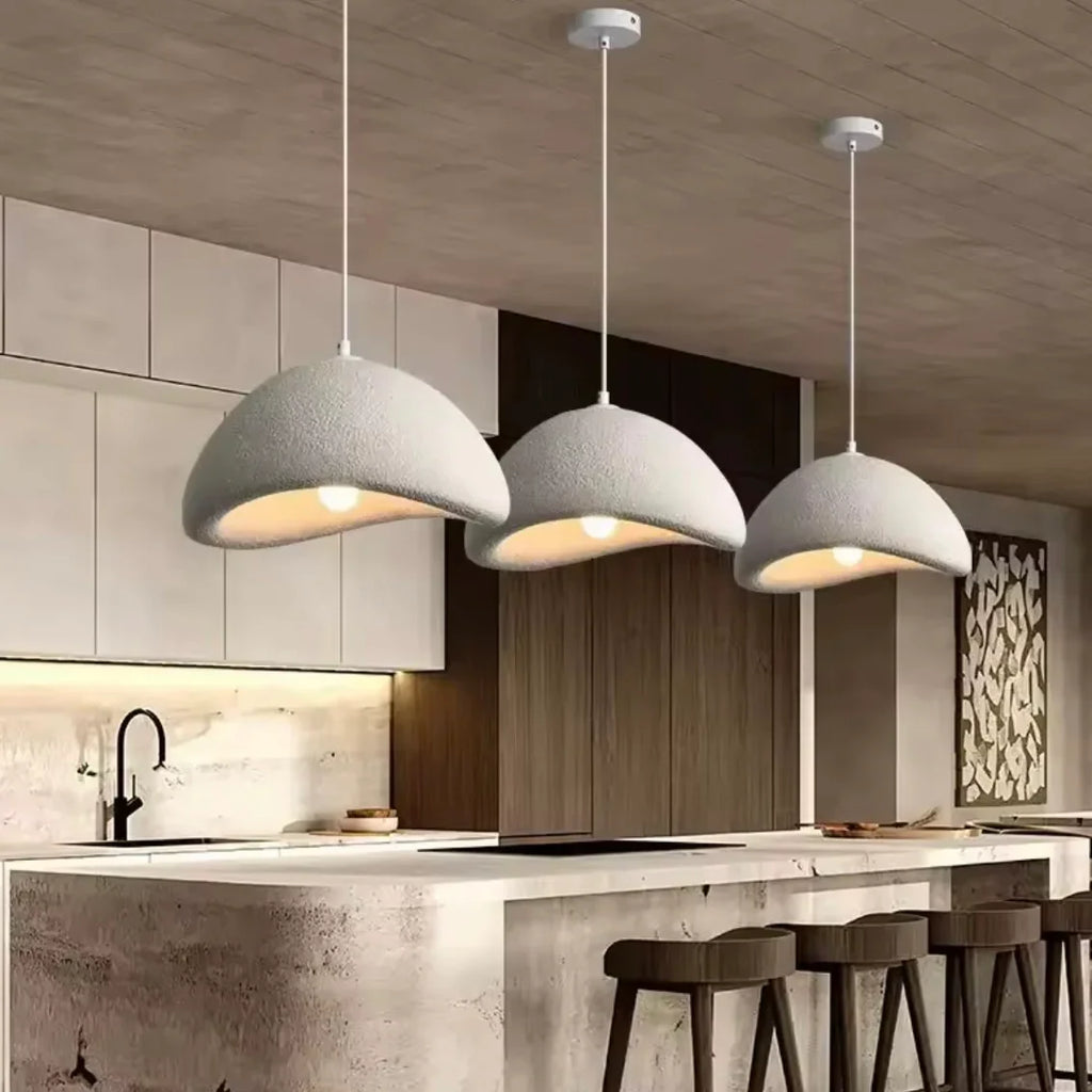 Nimbus Cocoon soft sculptural LED pendant light with cocoon-like glow