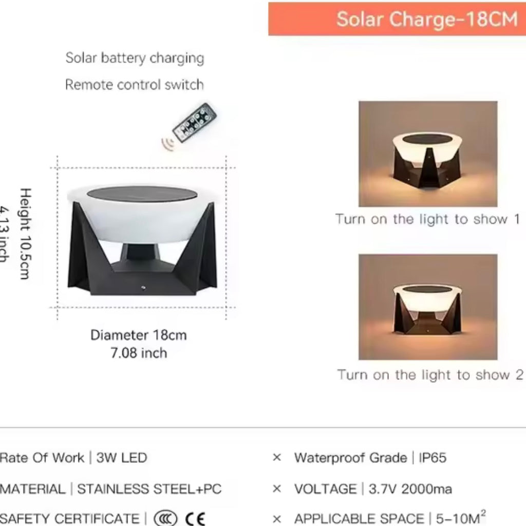 SOLSTICE PILLAR SOLAR