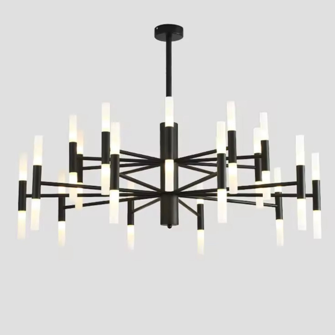 Nordic Crown modern Scandinavian LED chandelier